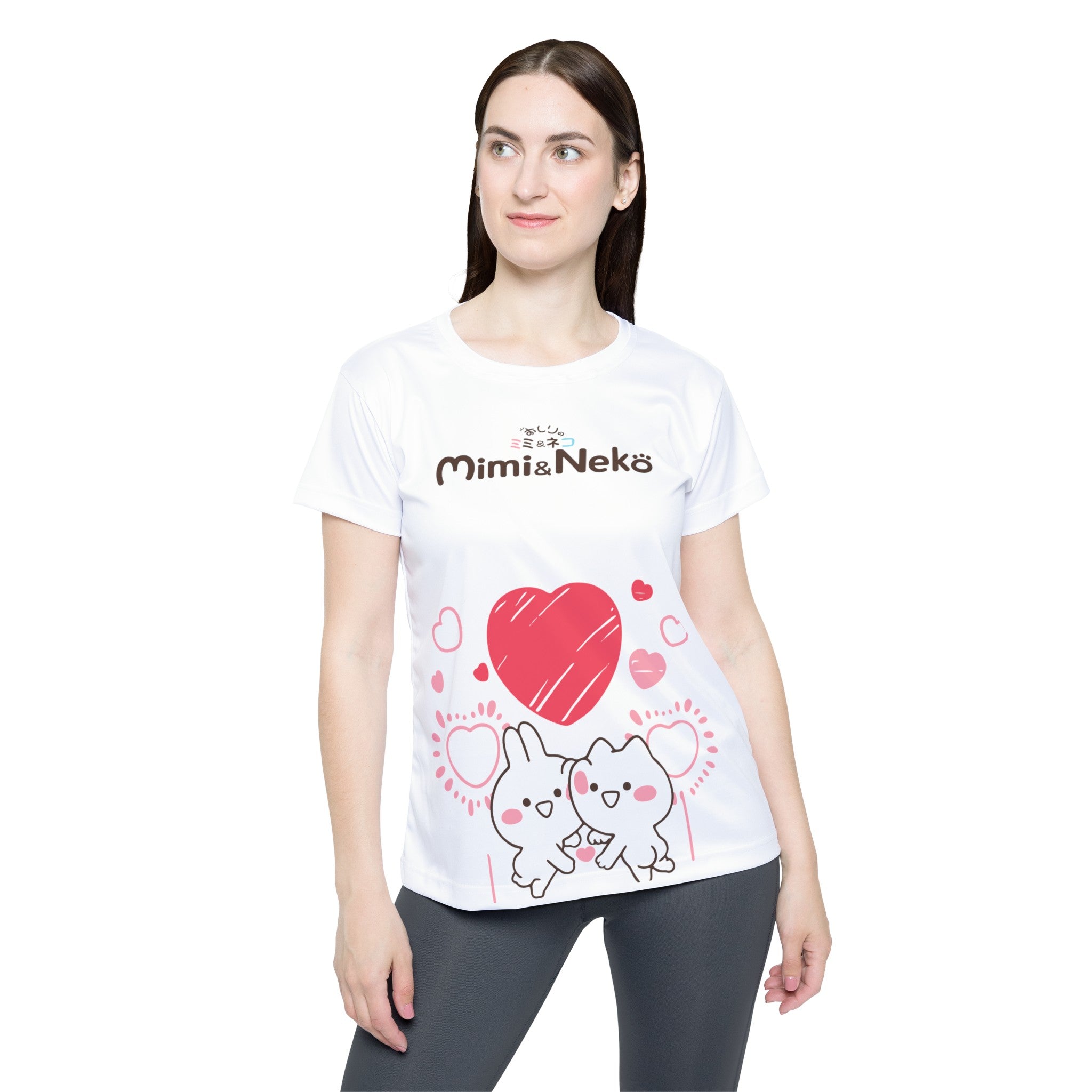Mimi & Neko Heart AOP Tee